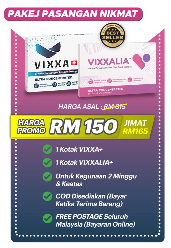 Pakej Pasangan Nikmat (1 Vixxa 1 Vixxalia)